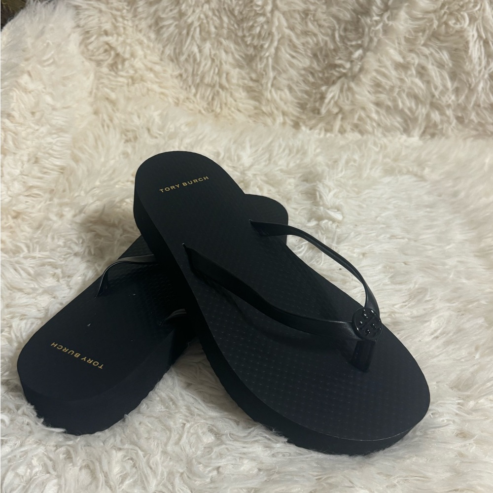 Tory Burch Flatform Flip Flops - Picture 1 of 3